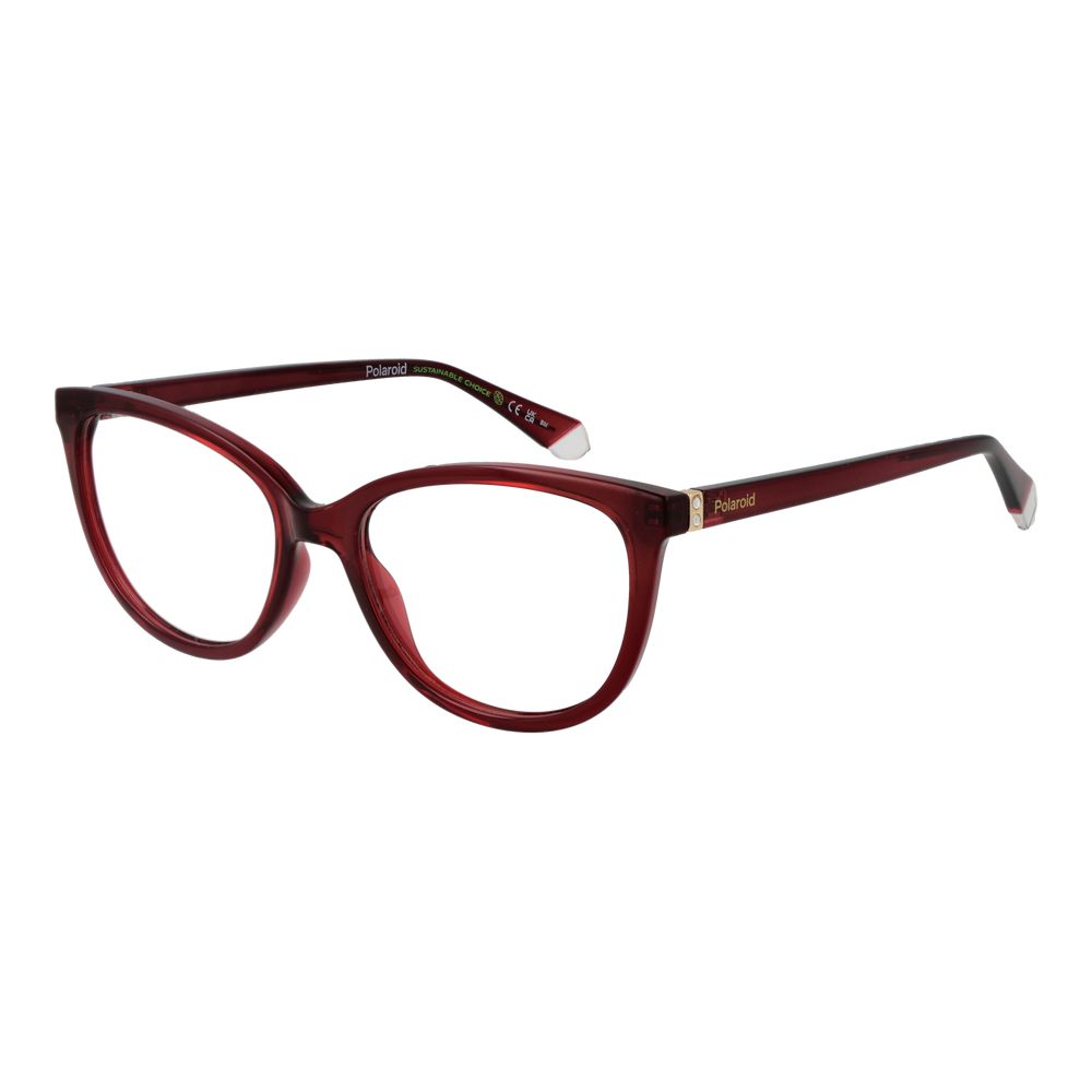 Polaroid Burgundy Polyamide Glasses (Frames) | Regal Royce