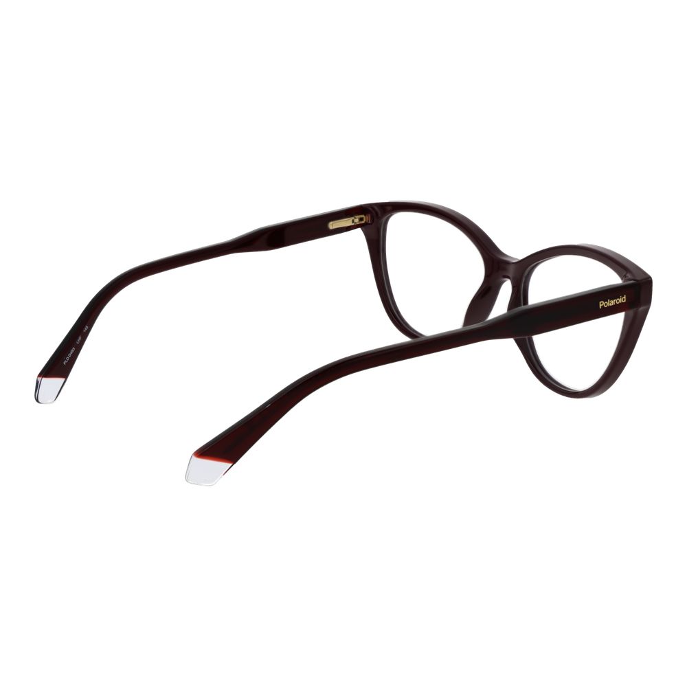 Polaroid Burgundy Plastic Glasses (Frames) | Regal Royce