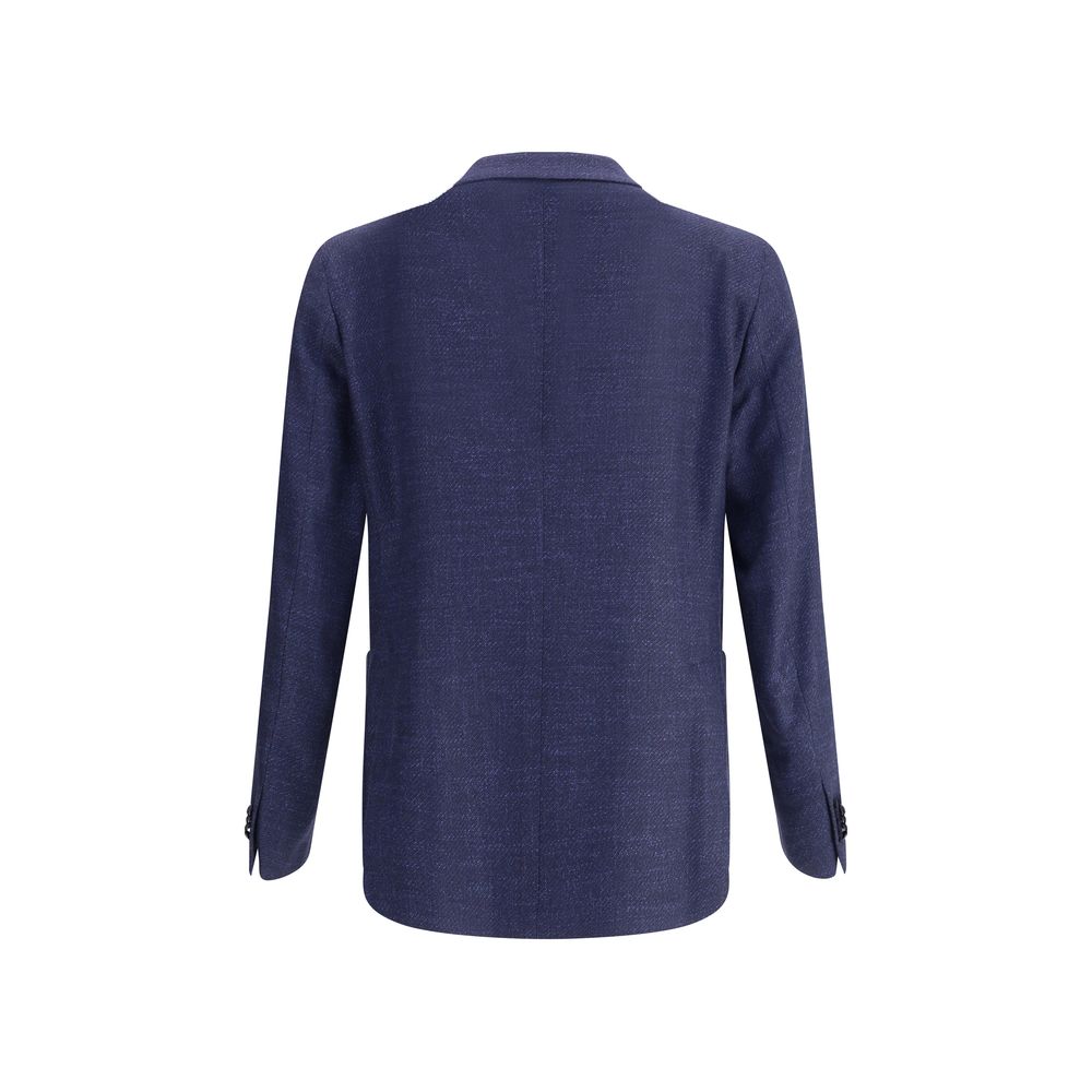 Tagliatore Blue Wool Clothing | Regal Royce
