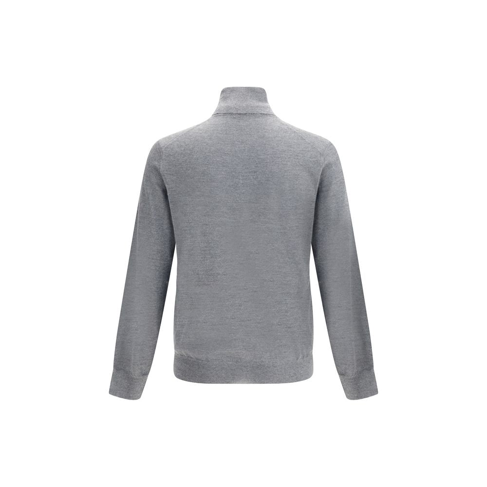 Brunello Cucinelli Gray Cashmere Cashmere Sweater | Regal Royce