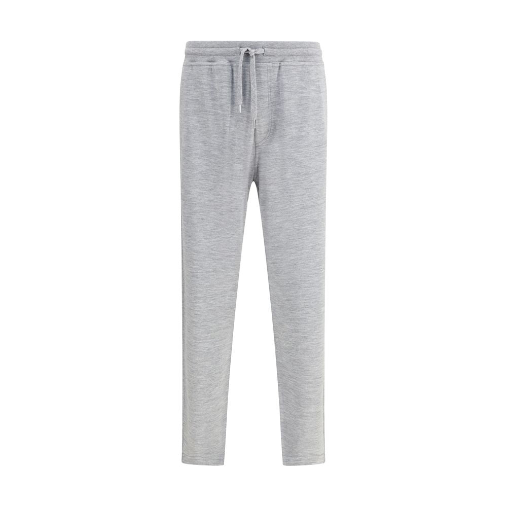 Brunello Cucinelli Gray Cashmere Casual Pants | Regal Royce