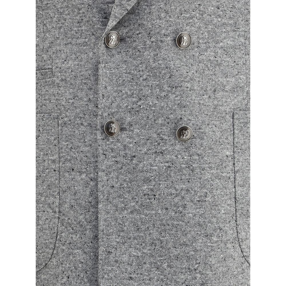 Brunello Cucinelli Gray Wool Two-Piece Suit | Regal Royce