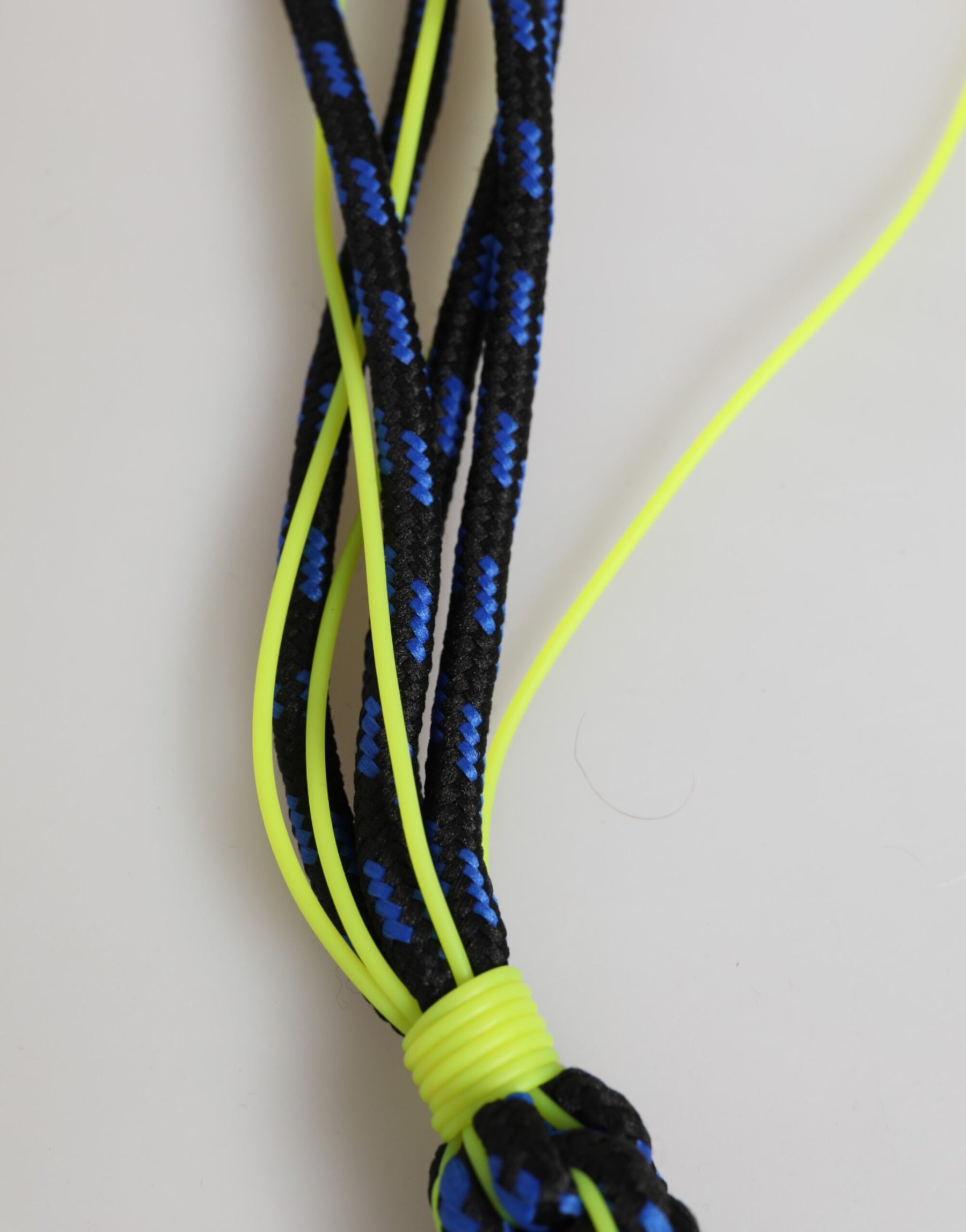 Dolce & Gabbana Multicolor Polyester Tape String DG Logo Keychain Keyring | Regal Royce