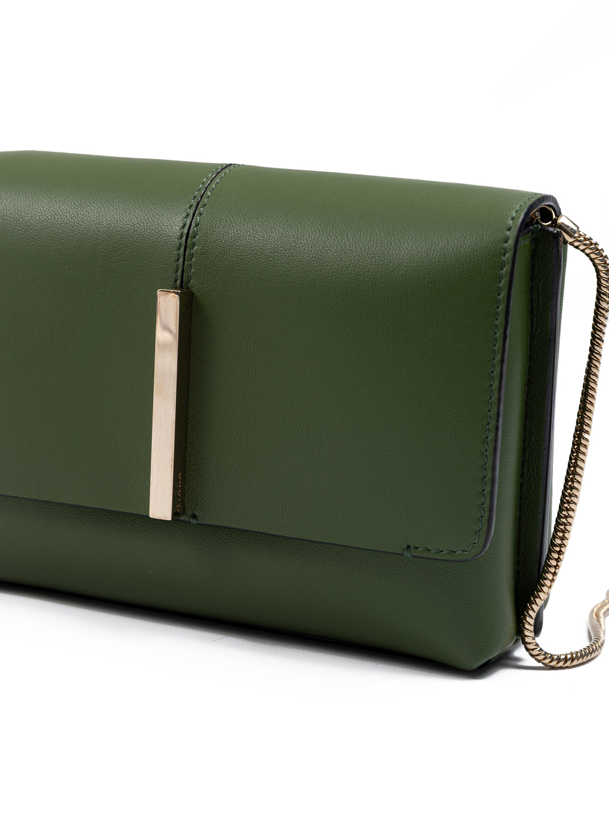 Giada Dark Green Leather Crossbody Bag | Regal Royce