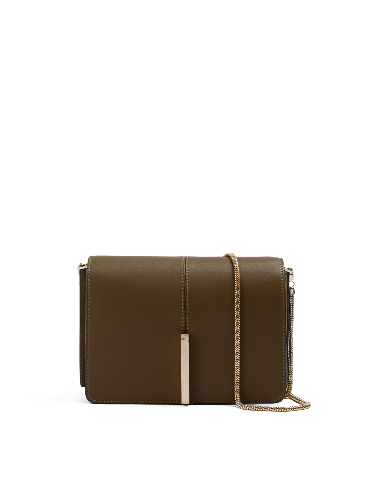 Giada Olive Green Leather Crossbody Bag | Regal Royce