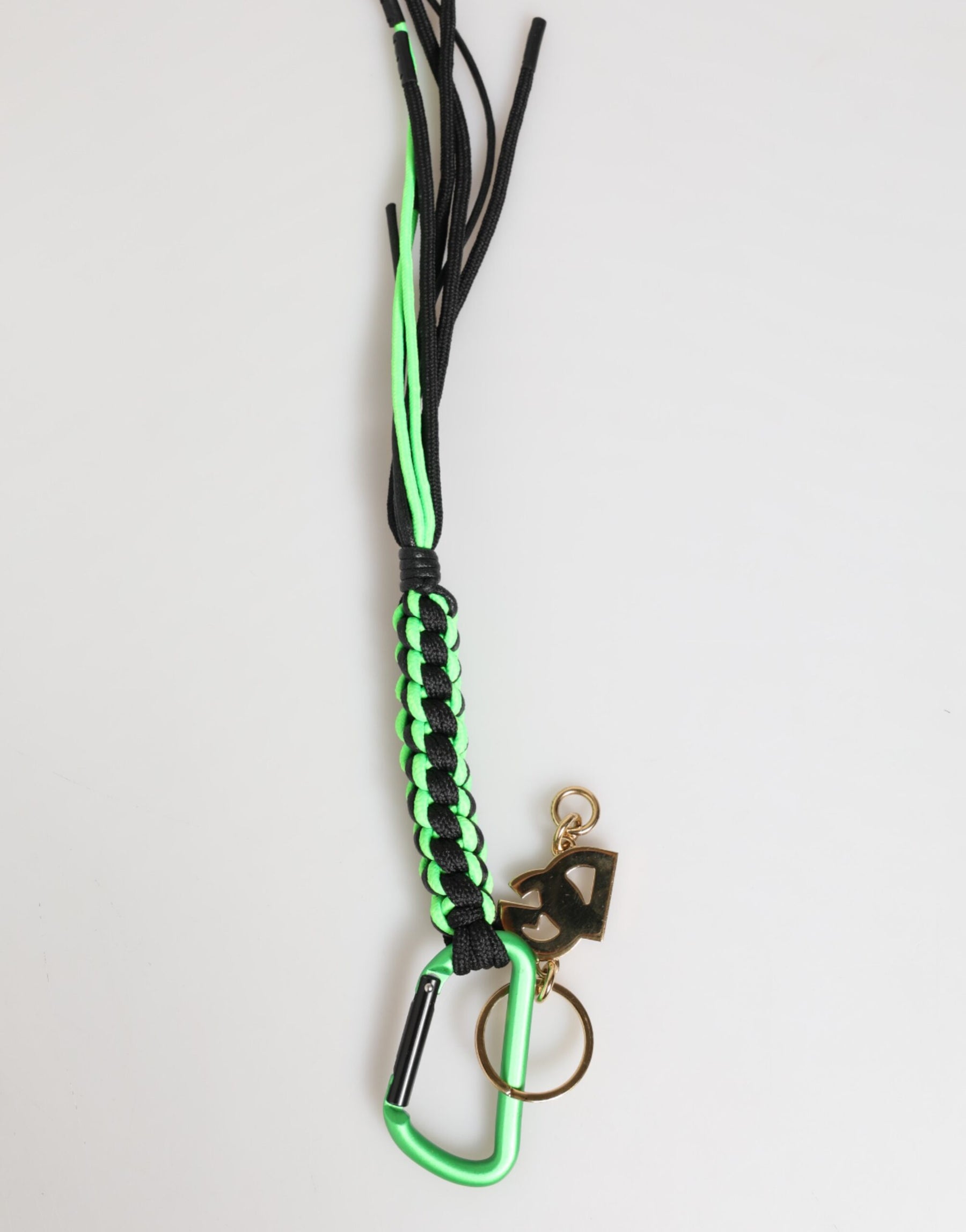 Dolce & Gabbana Multicolor Polyester Tape String DG Logo Keychain Keyring | Regal Royce