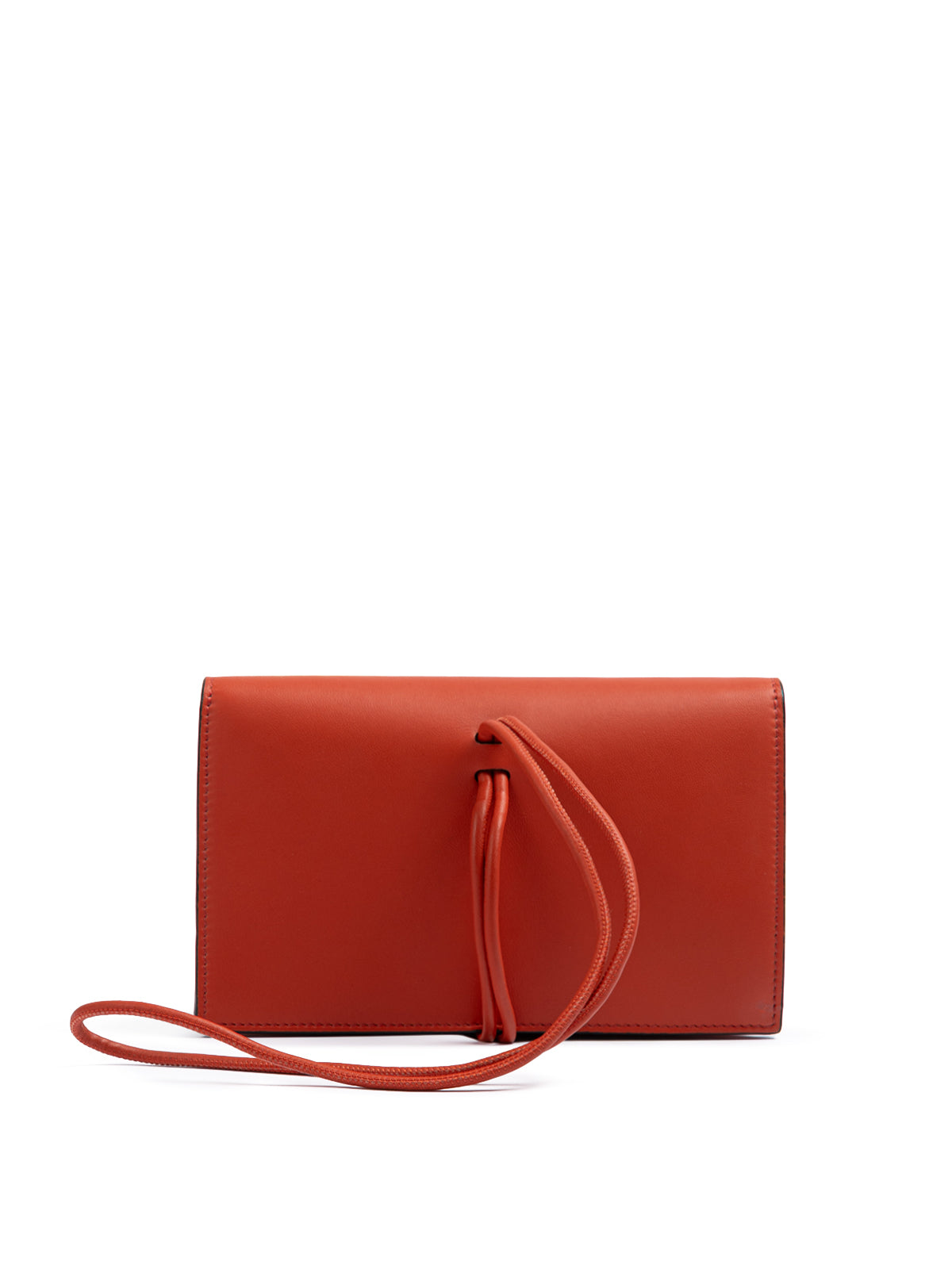 Giada Red Leather Clutch Bag | Regal Royce