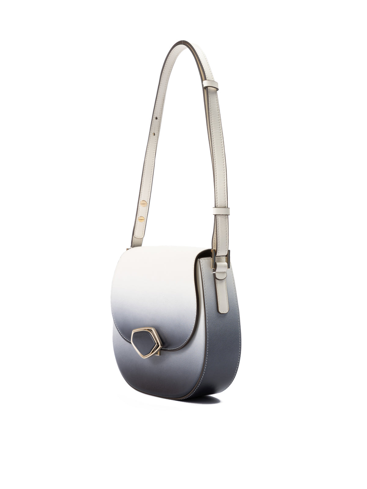 Giada Bicolour Leather Shoulder Bag | Regal Royce