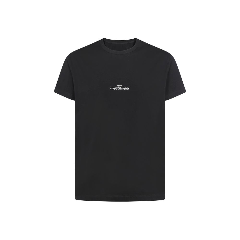 Margiela Black Cotton T-Shirt | Regal Royce