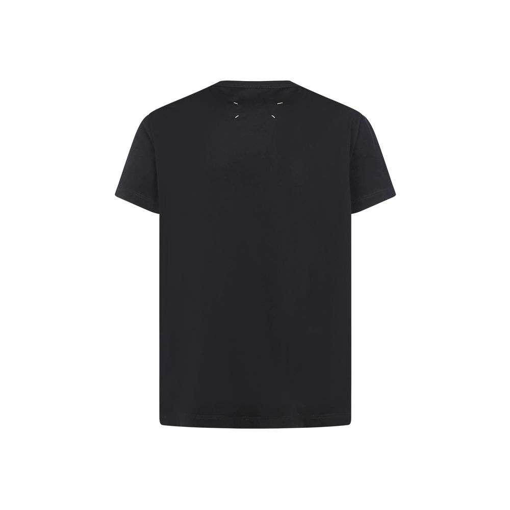 Margiela Black Cotton T-Shirt | Regal Royce