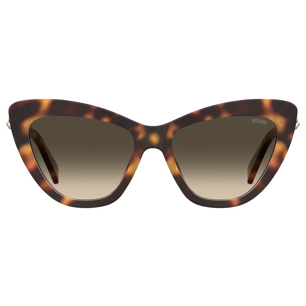 Moschino Brown Acetate Sunglasses | Regal Royce