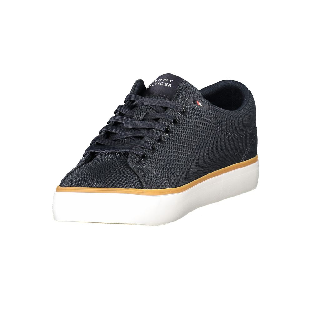 Tommy Hilfiger Blue Polyester Men Sneaker | Regal Royce