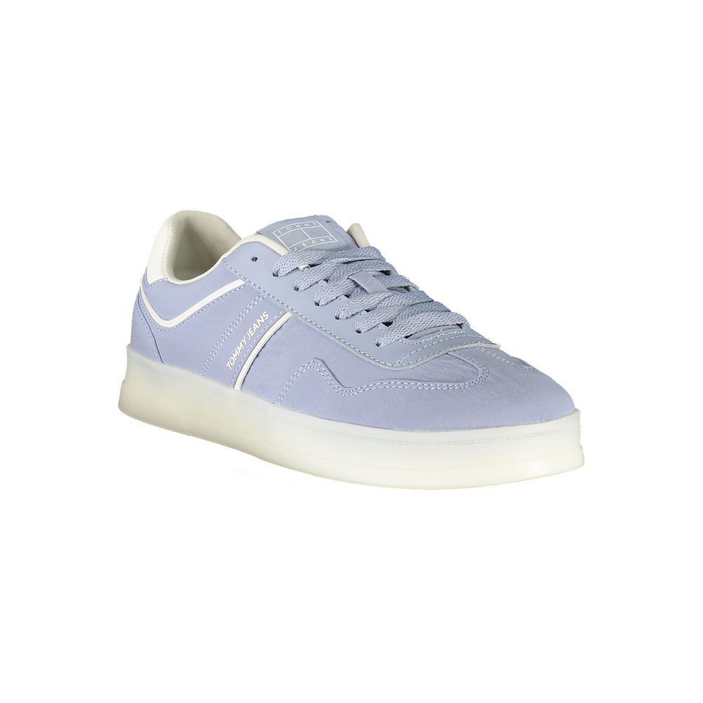 Tommy Hilfiger Blue Leather Women Sneaker | Regal Royce