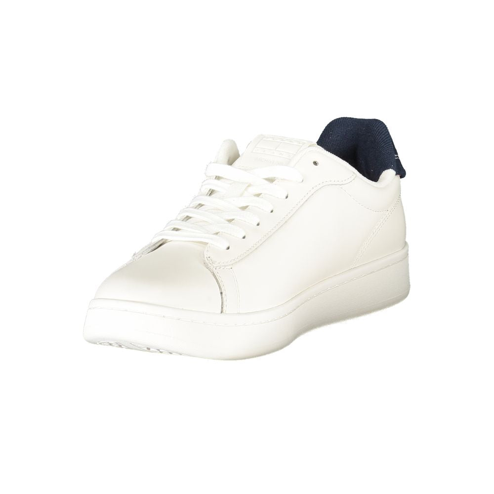 Tommy Hilfiger Bianco Poliuretano Men Sneaker | Regal Royce