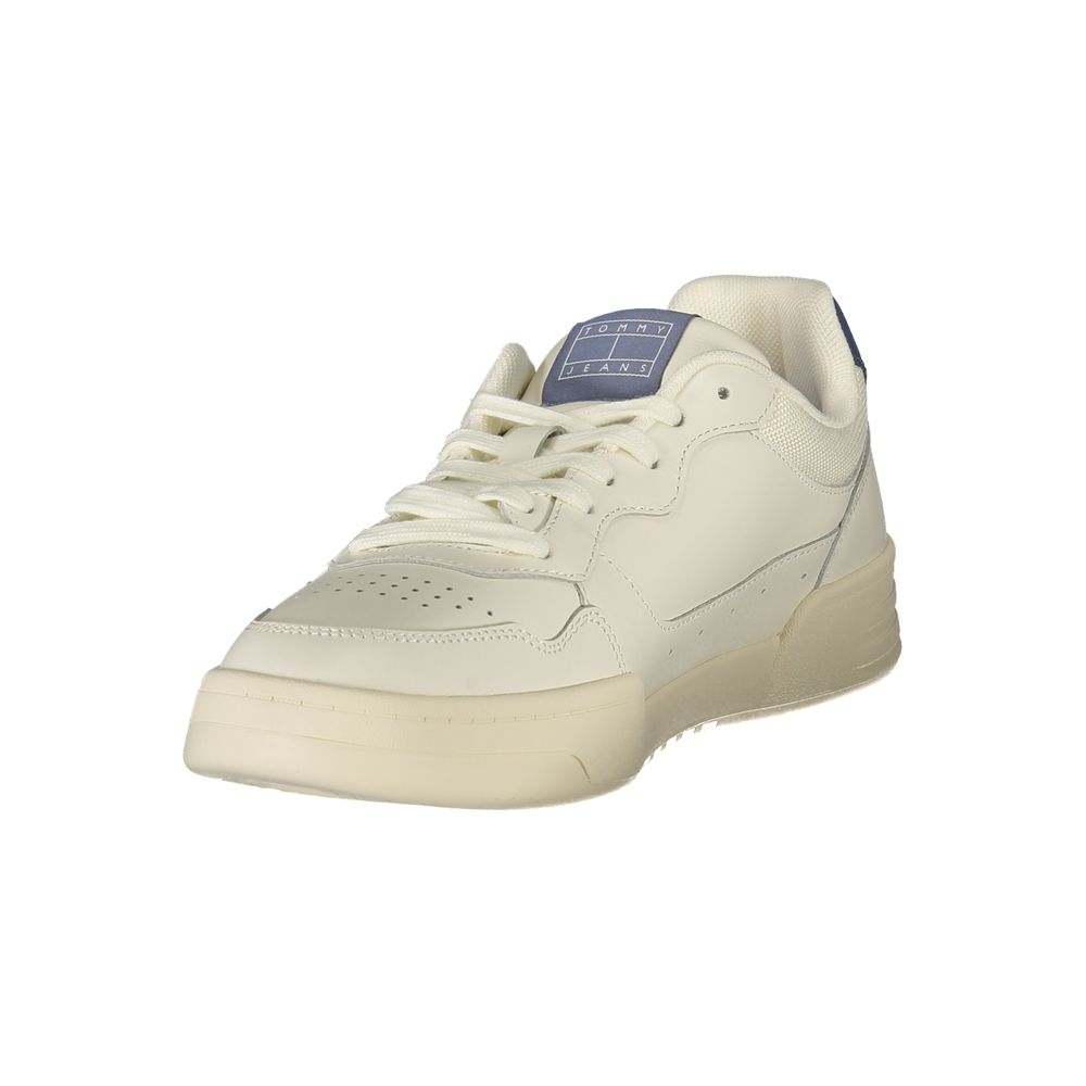 Tommy Hilfiger Bianco Polyurethane Men Sneaker | Regal Royce