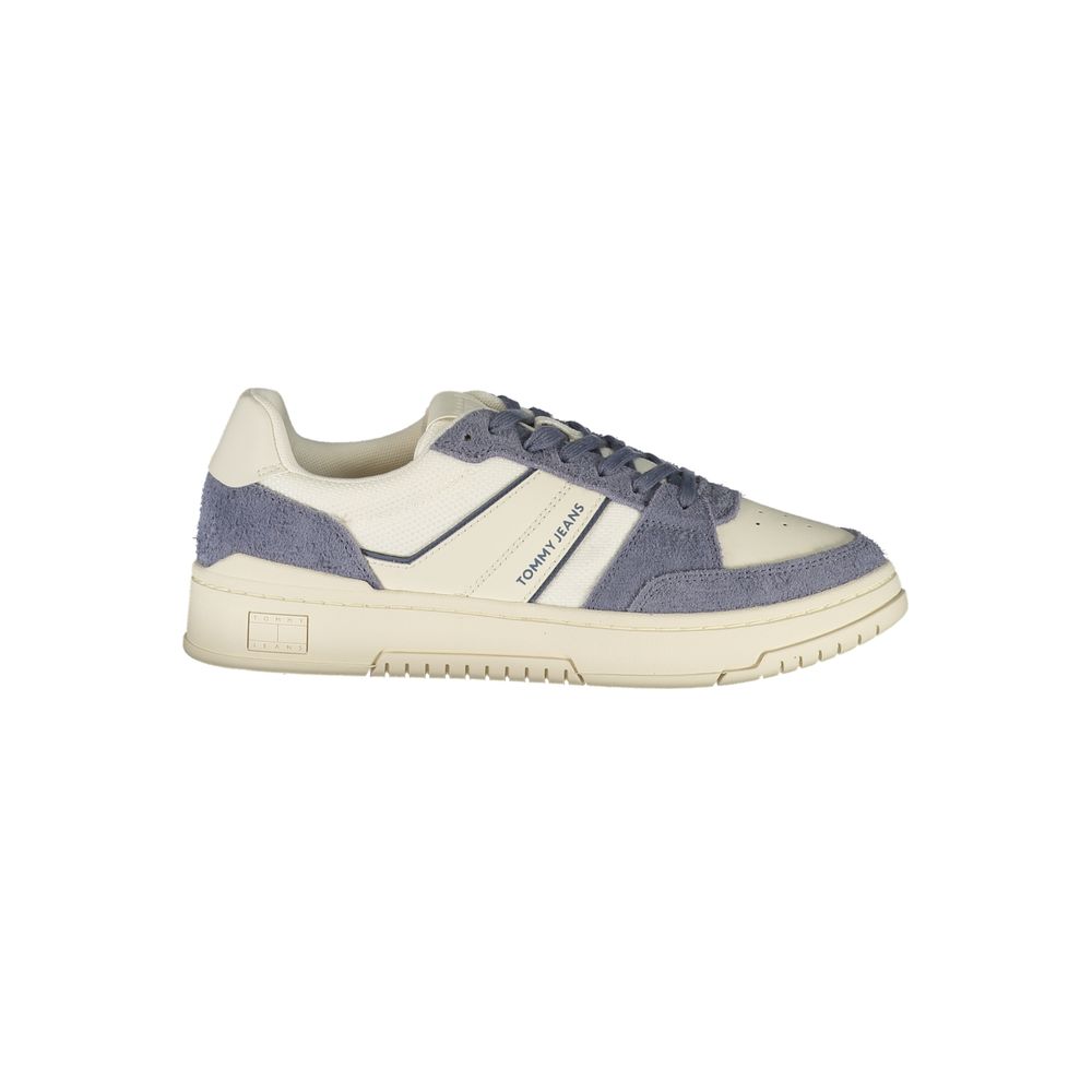 Tommy Hilfiger White Leather Men Sneaker | Regal Royce