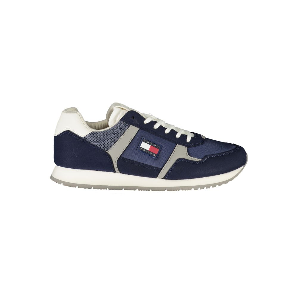Tommy Hilfiger Blue Polyurethane Men's Sneaker | Regal Royce