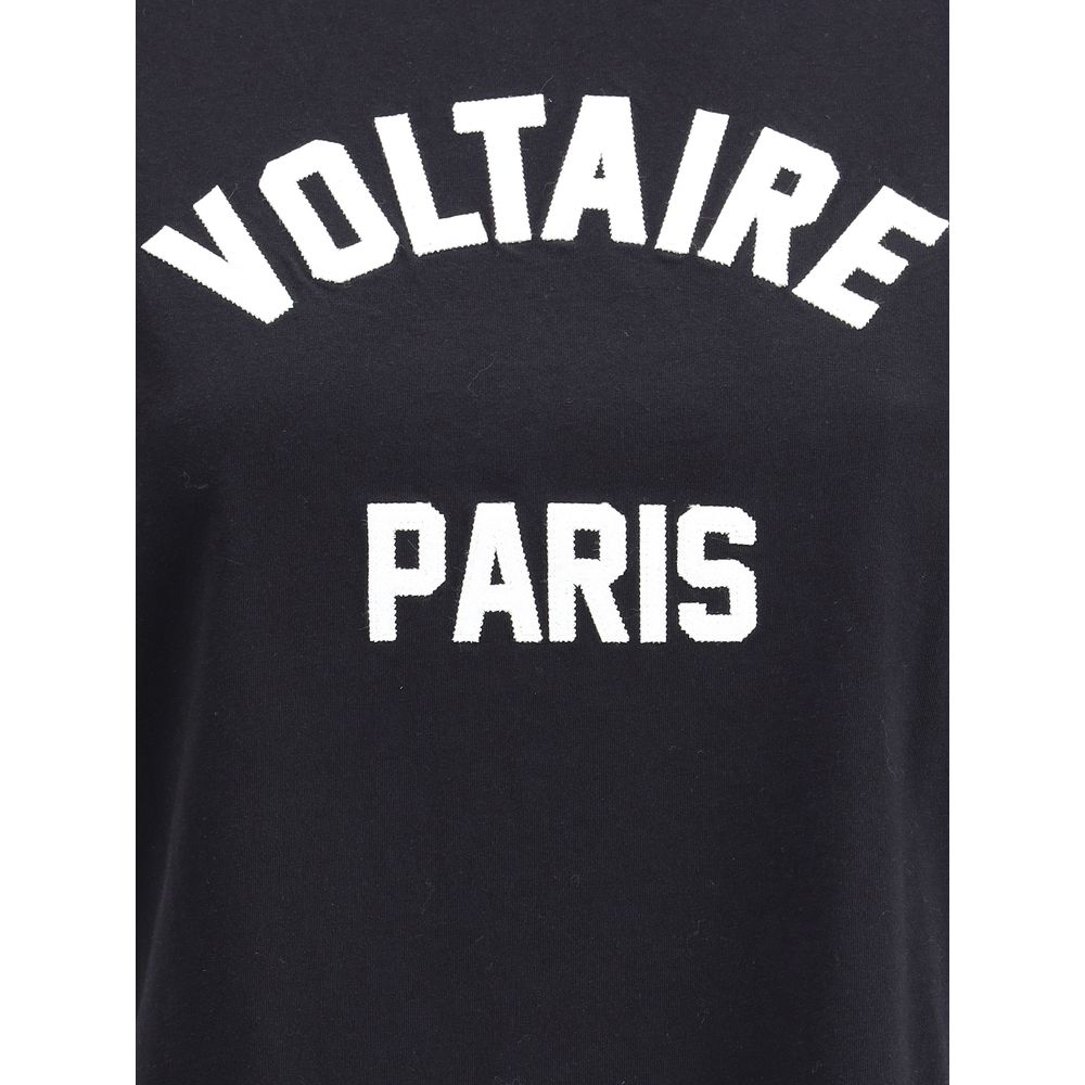 Zadig & Voltaire Black Cotton T-Shirt