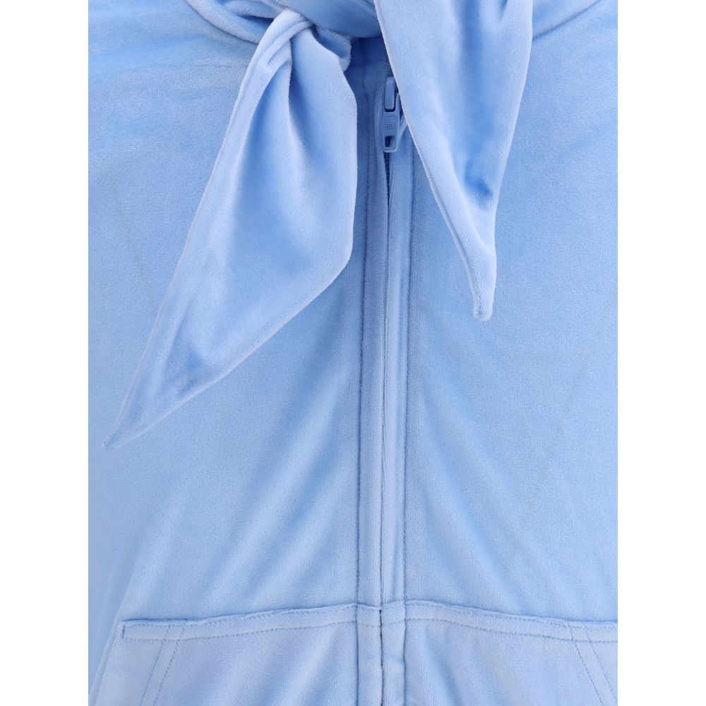 Balenciaga Light Blue Triacetate Top | Regal Royce
