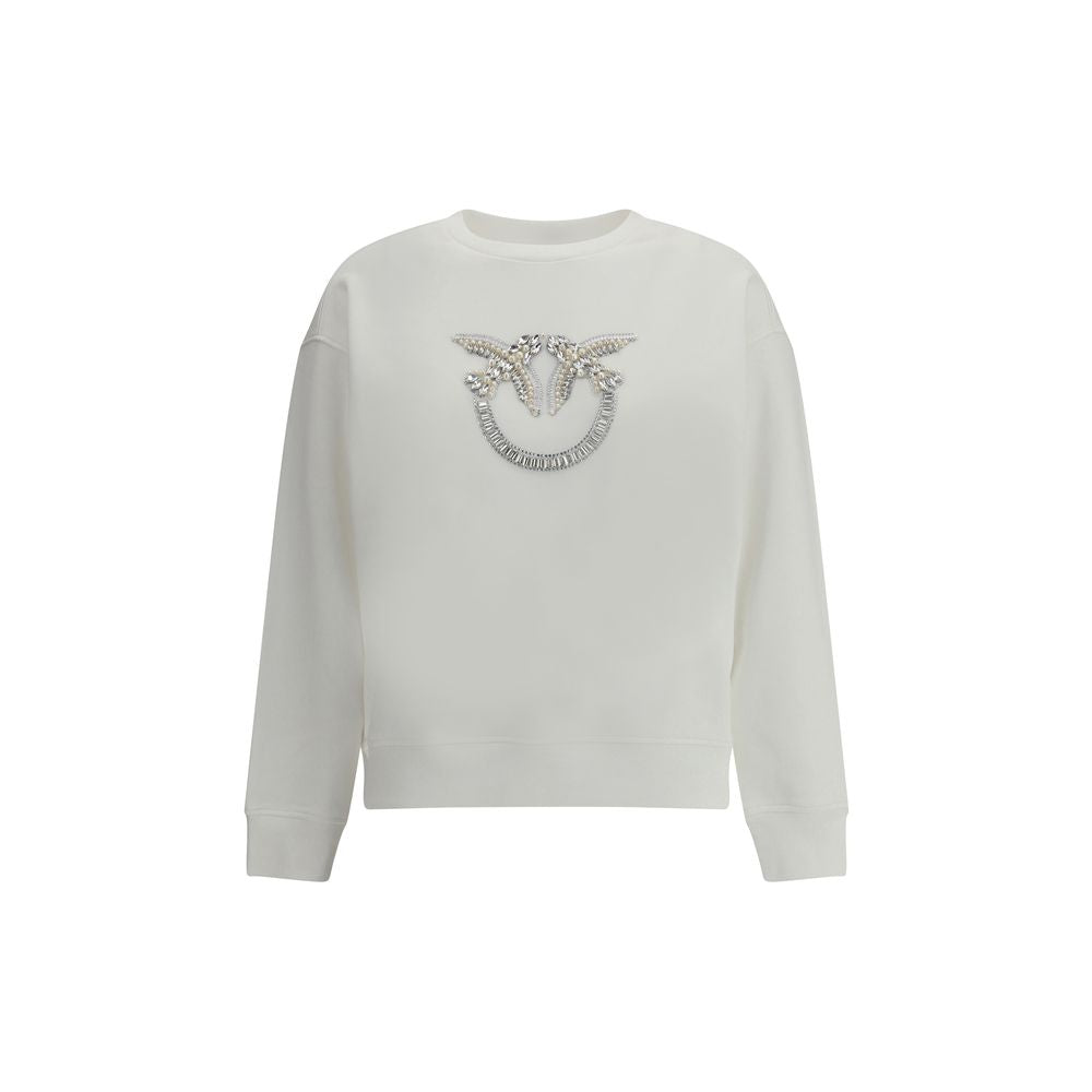 PINKO White Cotton Sweatshirt | Regal Royce