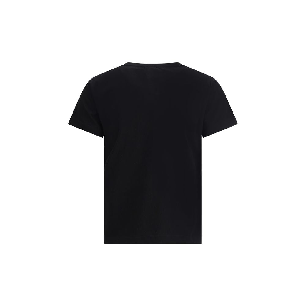 PINKO Black Cotton T-Shirt | Regal Royce
