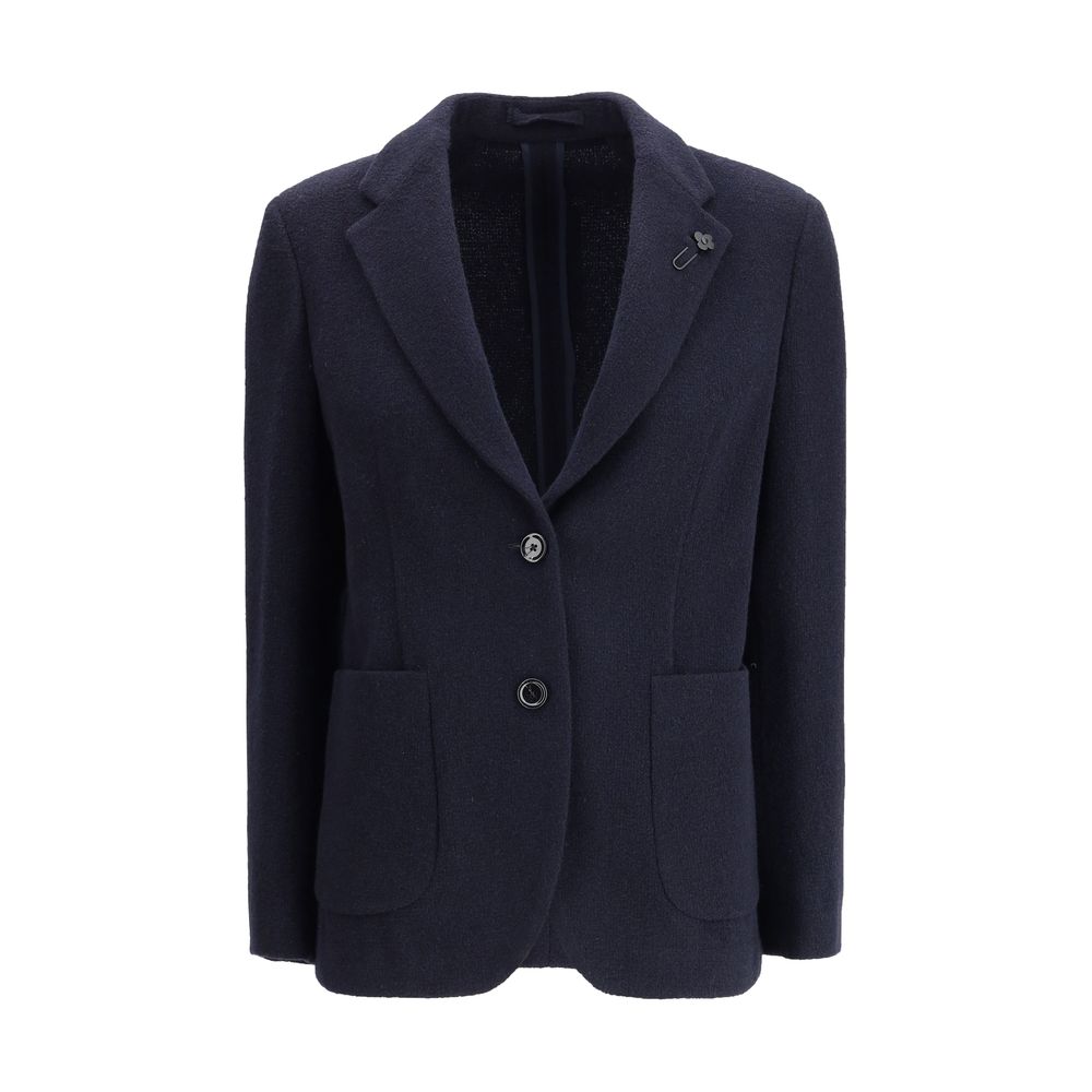 Lardini Blue Wool Blazer | Regal Royce