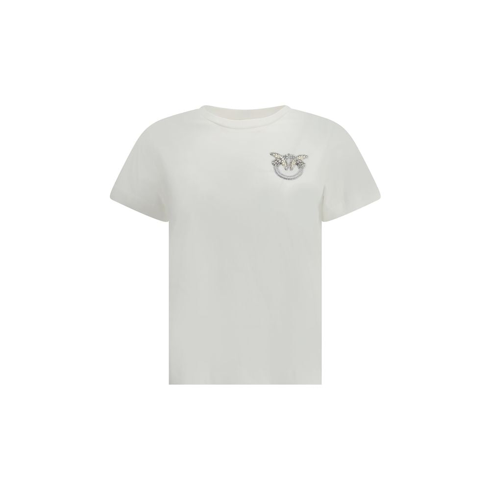 PINKO White Cotton T-Shirt | Regal Royce