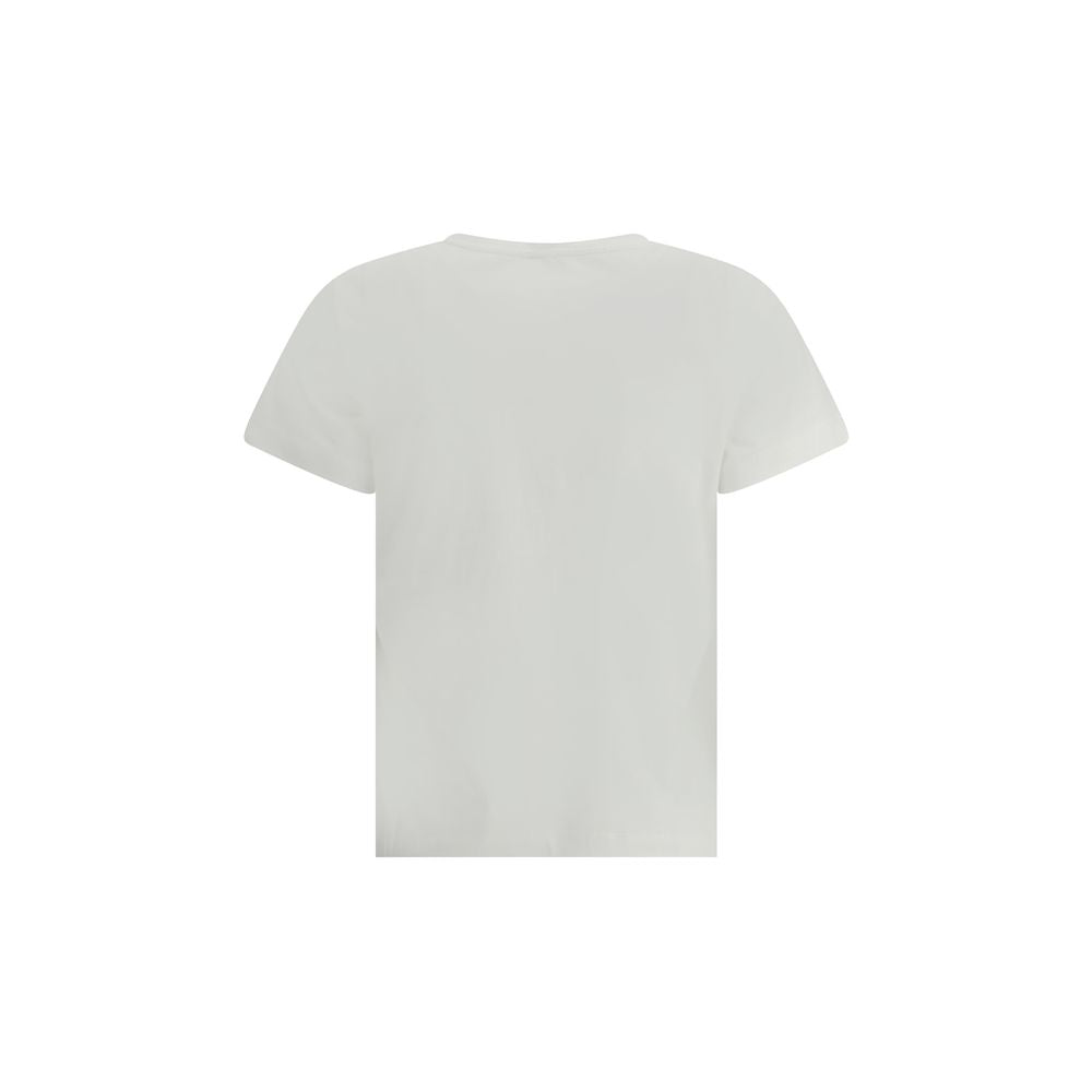 PINKO White Cotton T-Shirt | Regal Royce