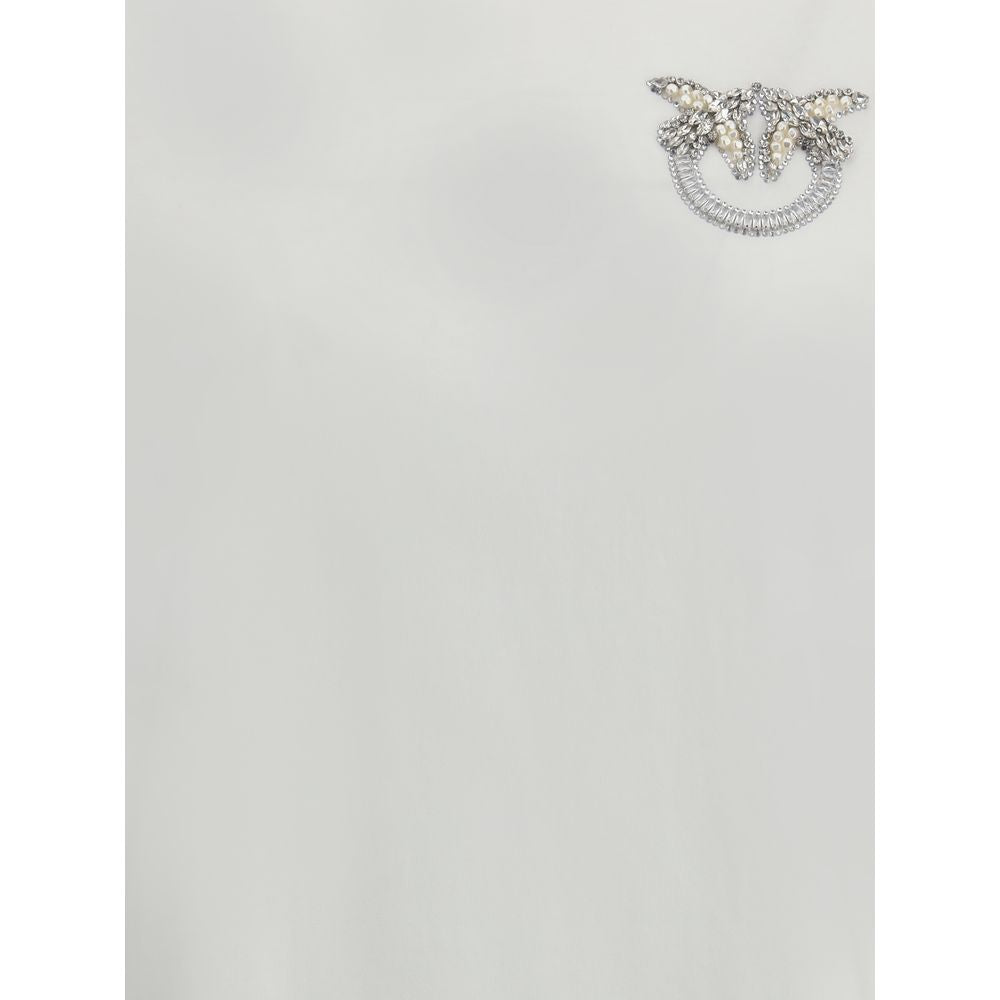 PINKO White Cotton T-Shirt | Regal Royce