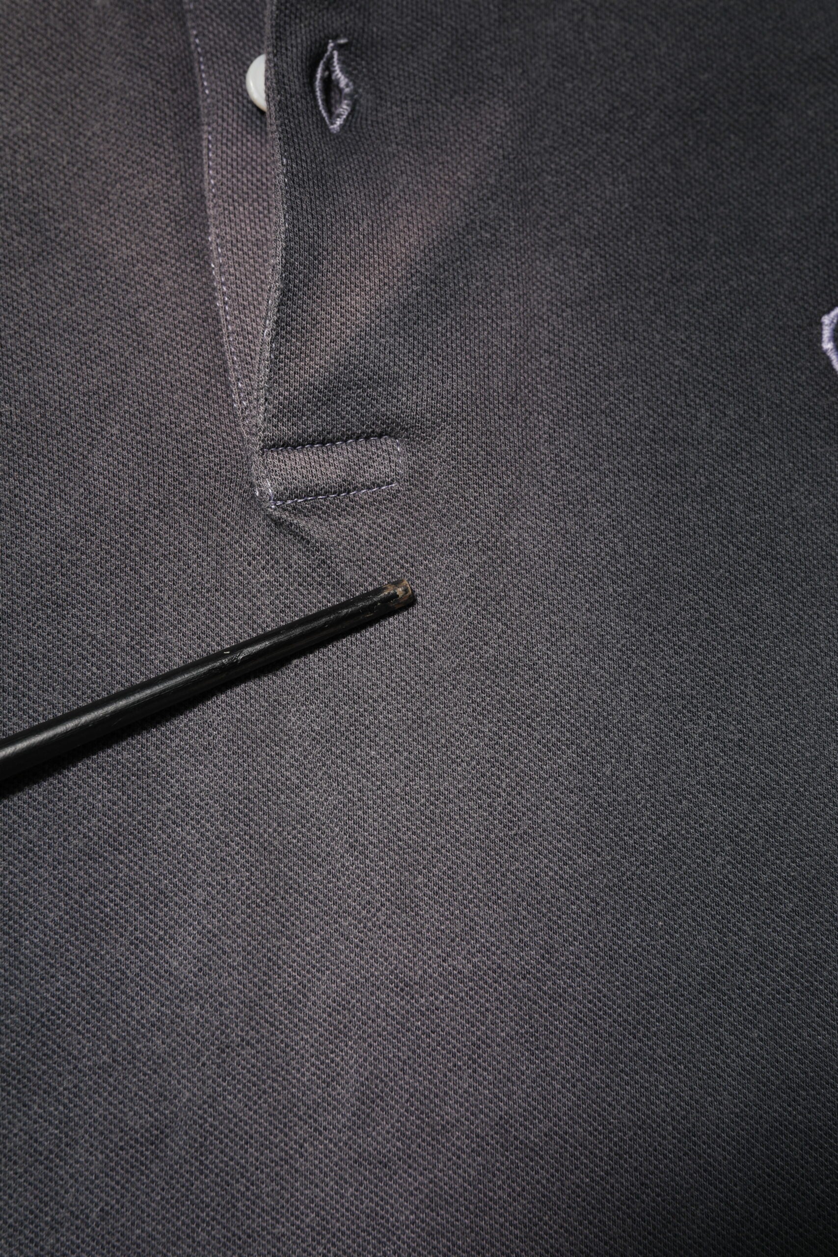 Dolce & Gabbana Gray Cotton Crown Collared Men Polo T-shirt | Regal Royce