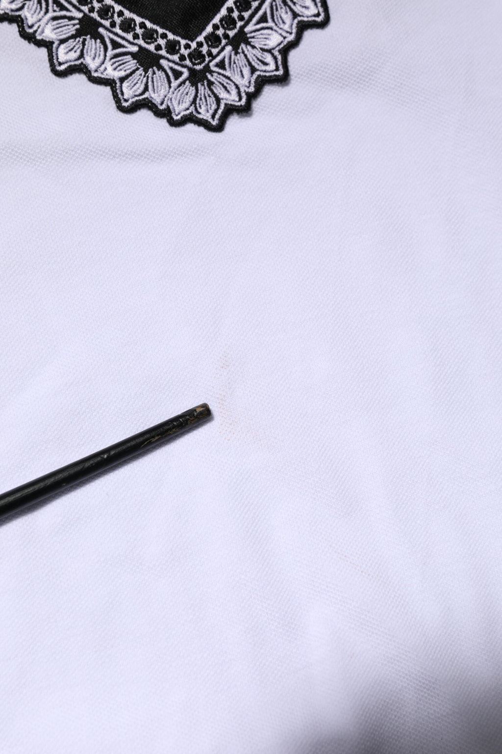 Dolce & Gabbana White Cotton DG Heart Logo Embroider T-shirt