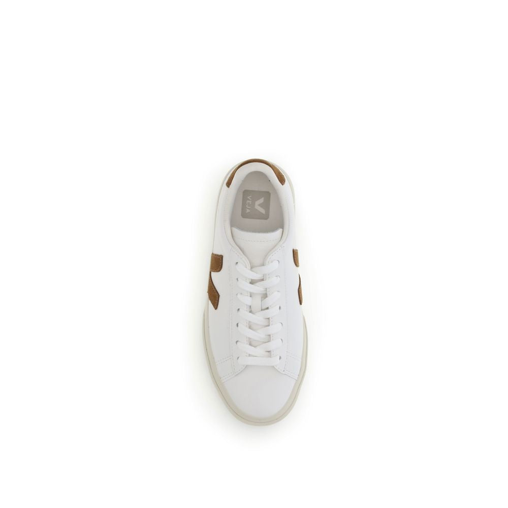 Veja White Leather Low Top Sneakers | Regal Royce