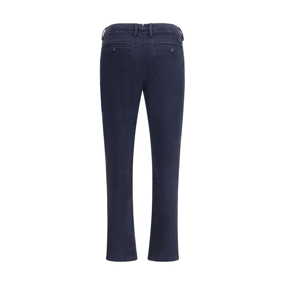 Jacob Cohen Blue Cotton Casual Pants | Regal Royce