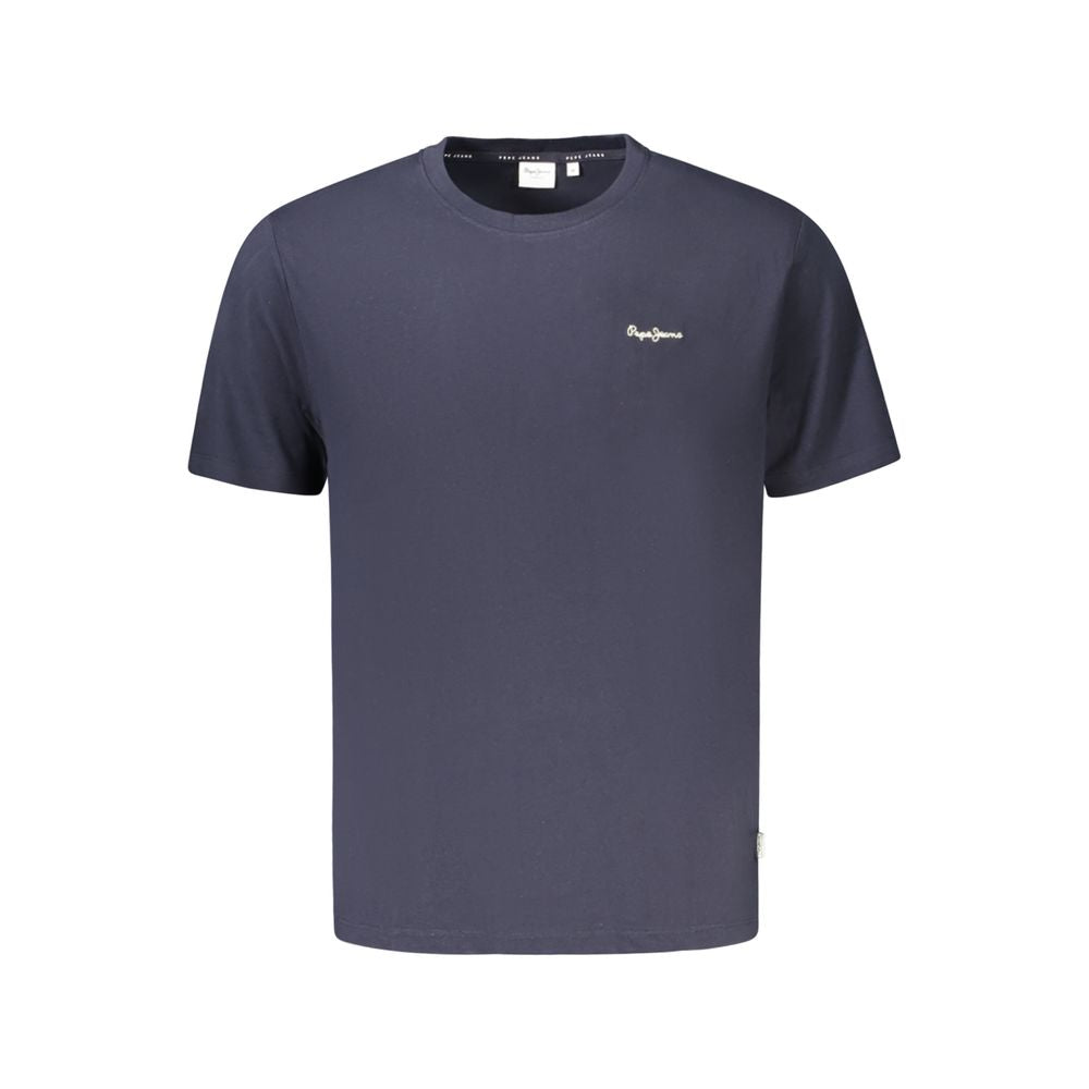 Pepe Jeans Blu Cotton Men T-Shirt | Regal Royce