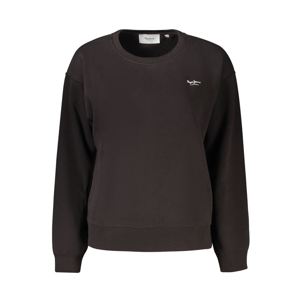 Pepe Jeans Black Cotton Women Sweater