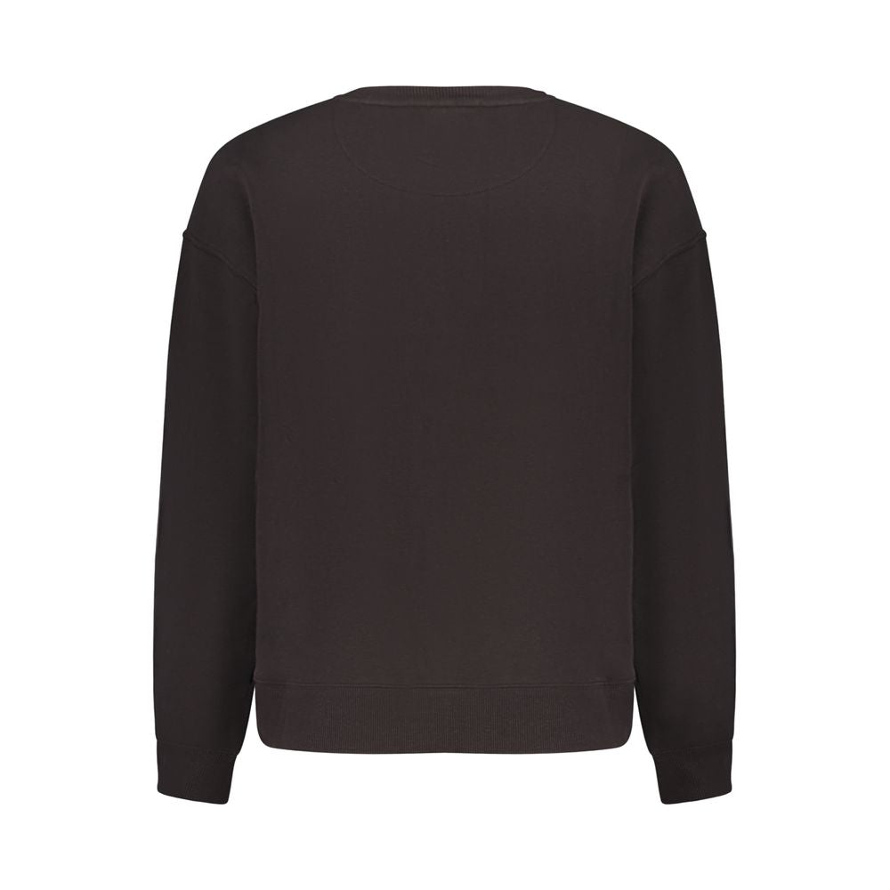 Pepe Jeans Black Polyester Women Sweatshirt | Regal Royce