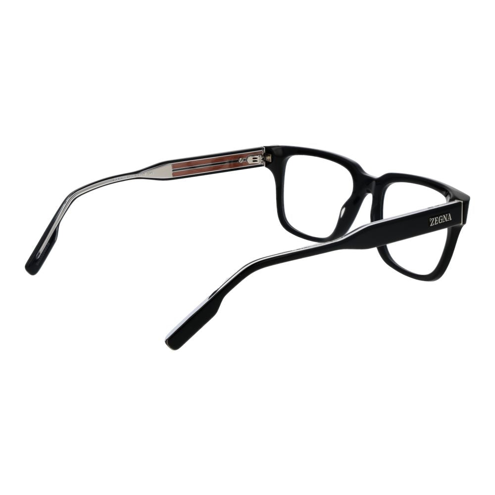 Ermenegildo Zegna Black Acetate Glasses (Frames) | Regal Royce
