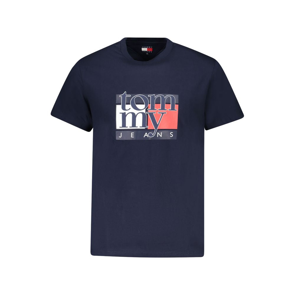 Tommy Hilfiger Blue Cotton Men's T-Shirt | Regal Royce