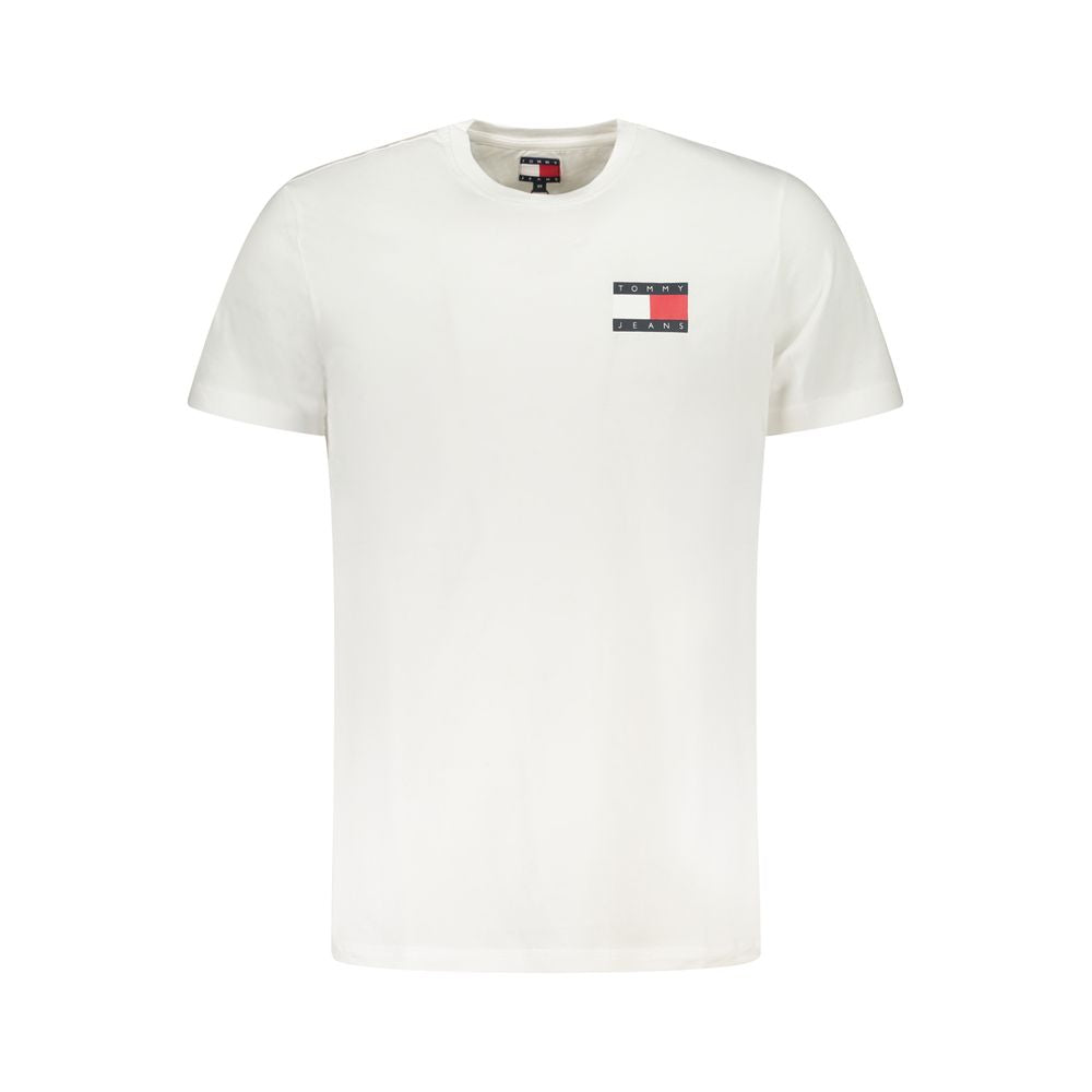 Tommy Hilfiger White Cotton Men's T-Shirt | Regal Royce