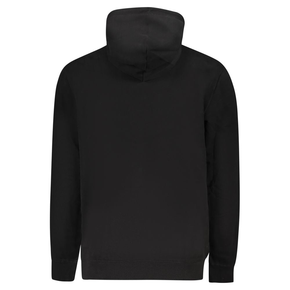 Tommy Hilfiger Black Cotton Men Sweatshirt | Regal Royce