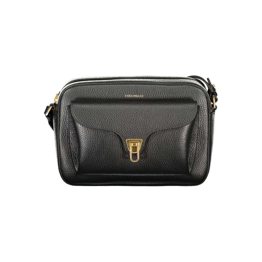 Coccinelle Black Leather Women Bag | Regal Royce