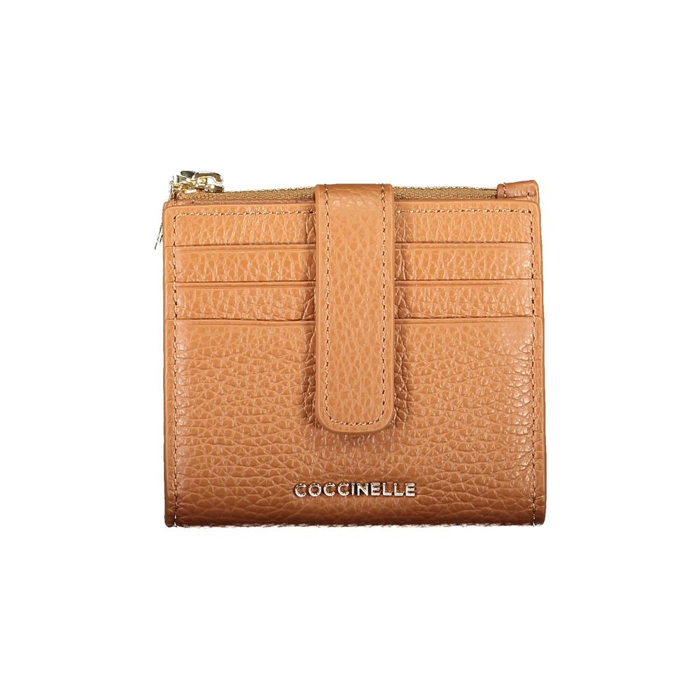 Coccinelle Brown Leather Women Wallet | Regal Royce