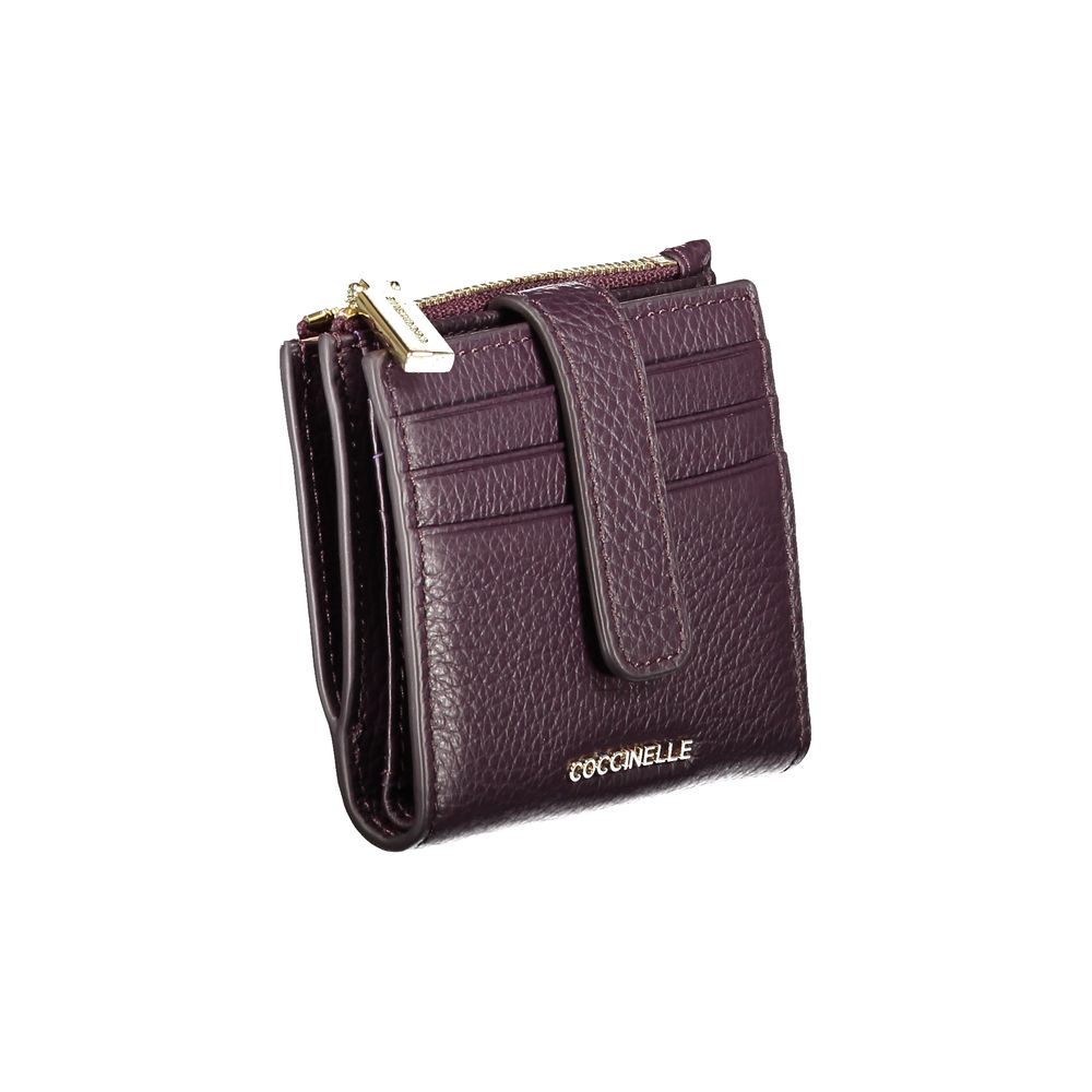Coccinelle Purple Leather Women Wallet