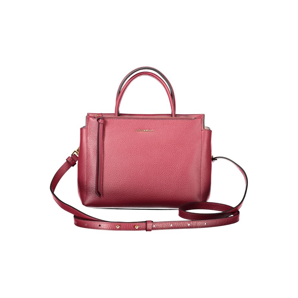 Coccinelle Purple Leather Women Handbag | Regal Royce