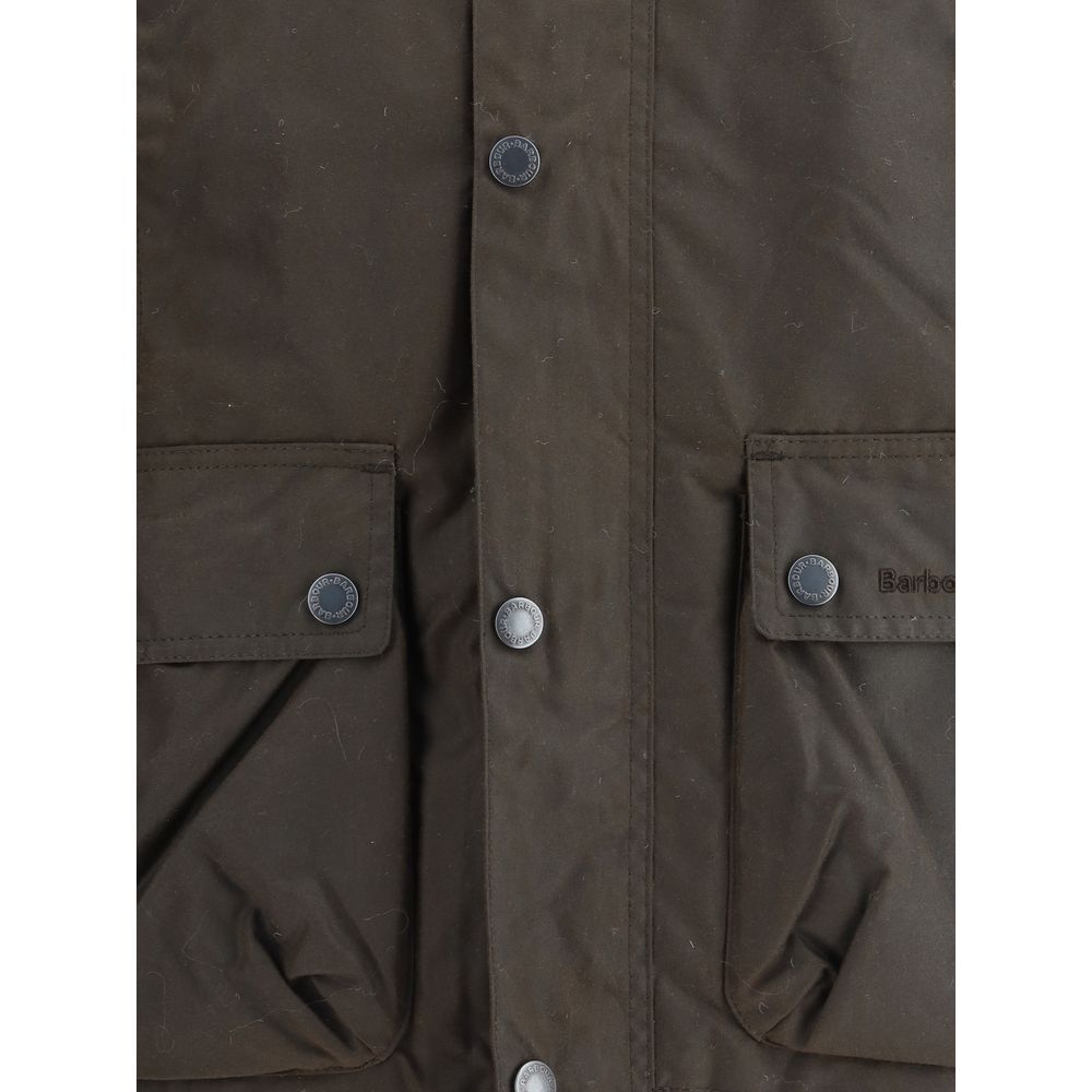 Barbour Brown Cotton Rain Coat | Regal Royce