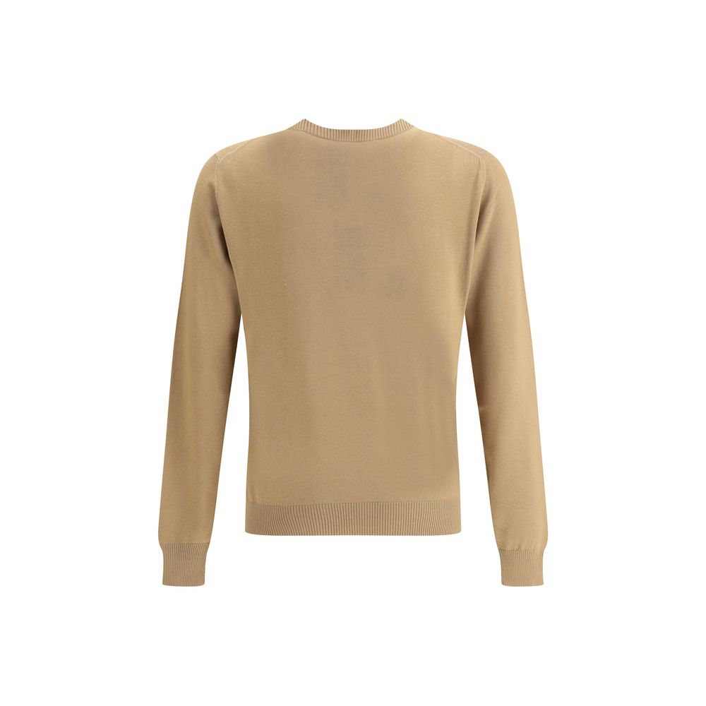 Fendi Beige Fleece Wool Sweatshirt | Regal Royce