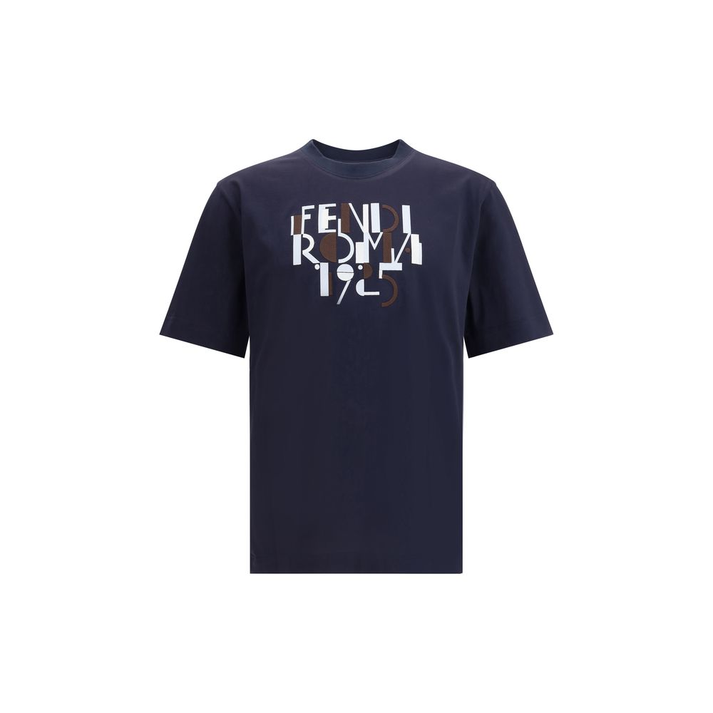 Fendi Blue Cotton T-Shirt | Regal Royce