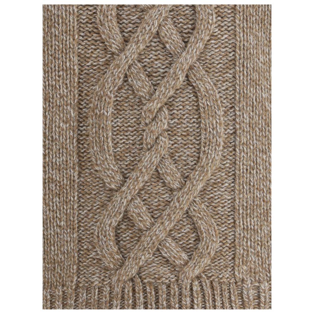 Brooksfield Beige Wool Sweatshirt | Regal Royce