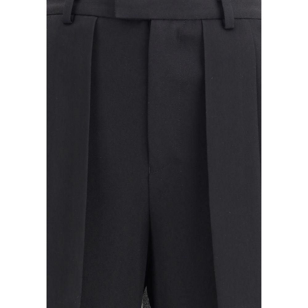 Undercover Black Acetate Casual Pants | Regal Royce