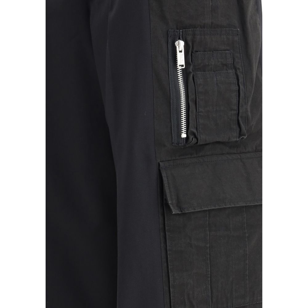 Undercover Black Polyester Cargo Pants | Regal Royce